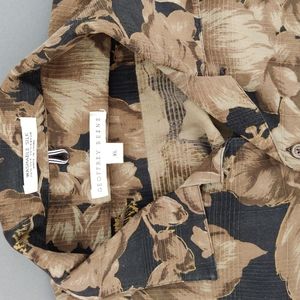 [UNIQUE] Men's XL Geoffrey Beene Silk Floral Hawaiian Casual Shirt